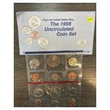 1998 United States Mint Uncirculated Coin Set