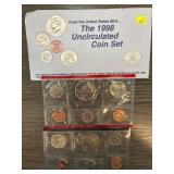 1998 United States Mint Uncirculated Coin Set