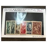Belgium B370-375 Mint NH Semi-Post 1944 Red Cross