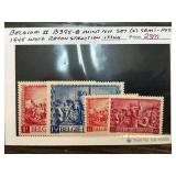 Belgium #B395-B Mint NH Semi-Postal Set 1945 WW2 R