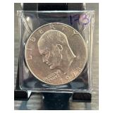 1978 Eisenhower Silver Dollar in Protective Case