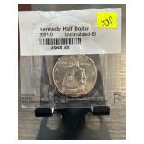2001-D Kennedy Half Dollar Uncirculated 60 in Orig
