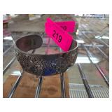 Kirk Stieff Sterling Silver Floral Engraved Cuff B