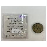 Ancient Greek Bronze Coin from Apameia, Phrygia, 8