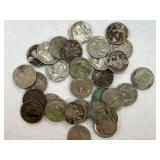 Lot of Mixed Buffalo Nickels