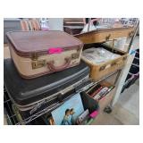 Vintage Suitcases with American Airlines Training