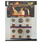 1995 United States Mint Uncirculated Coin Set with