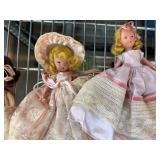 Nancy Ann Storybook Vintage Small Dolls with Dress