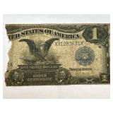 1899 $1 Silver Certificate Black Eagle Design