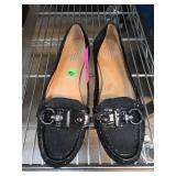 Coach Womens Black Loafers Size 9B