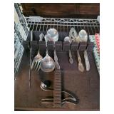 Stainless Steel and Silverware Serving Utensils