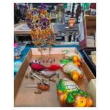 Decorative Glass and Holiday-Themed Items