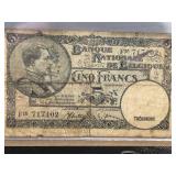 Belgium 5 Francs Banque Nationale de Belgique Bank