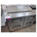 True TSSU-48-12D-4-HC Commercial Refrigerated Prep