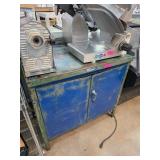 Metal Storage Cabinet with Two Doors and Internal