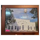 Framed Photograph of Gruene Hall With Wooden Frame