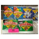 1989 and 1990 Baseball Trading Card Packs by Bowma
