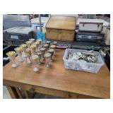 Sterling Silver Goblets and Scrap Weighing 3074g