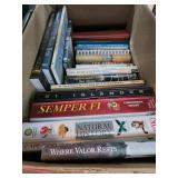 Box Lot of Assorted Hardcover and Paperback Books