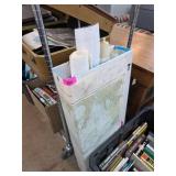 Maps with Assorted Rolled and Folded Maps