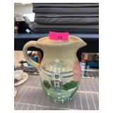 Handpainted Ransbottom Pottery Pitcher