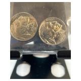 2 Pc High Grade Buffalo Nickels