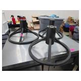3pc Heavy Duty Metal Table Bases