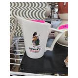 Dewarï¿½s White Label Scotch Whisky Ceramic Pitcher