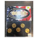 2008 Gold Edition State Quarter Collection in Disp