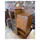 Oak Gentlemans Cabinet / Side x Side
