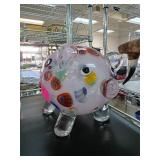 Handcrafted Murano-Style Millefiori Glass Pig