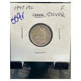 1947 ML Canada Silver Dime ï¿½ George VI