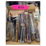 1950s Sequins and Beads in Various Storage Tubes
