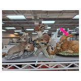 HOMCO 1981 Hand-Painted Porcelain Animal Figurines
