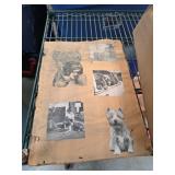 Scrapbook Featuring Canine Imagery, Sergeantï¿½s Dog