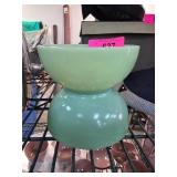 Fire-King Jadeite Two-Piece Small Bowls