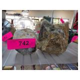 Geode and Quartz Rock Specimens