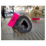 Geode Specimen with Crystalline Interior