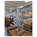 Silver Aluminum Christmas Tree with Original Branc