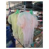 Judy Bond Nylon Sheer Lingerie Tops in Yellow and