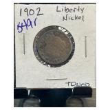 1902 Liberty Head Nickel in Protective Holder