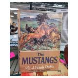 The Mustangs by J. Frank Dobie with Dust Jacket