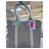 Nine West Logo-Printed Tote Bag with Dual Handles