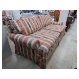 Century Furniture Floral and Striped Upholstered S