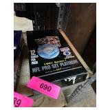 1991 NFL Pro Set Platinum Series Trading Cards Box