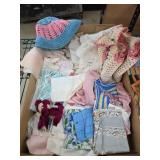 Fabric Pieces and Handmade Items