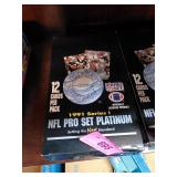 1991 NFL Pro Set Platinum Series Unopened Trading