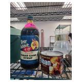 Sealed Brer Rabbit Syrup Bottle and Cuban Coffee C