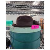 Dobbs Brown Felt Hat with Original Hatbox