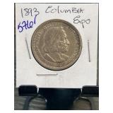 1893 Columbian Exposition Half Dollar Commemorativ